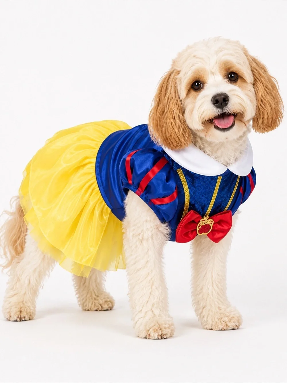 Disney Princess Snow White Dog Costume Size M Medium Pet Halloween NWT